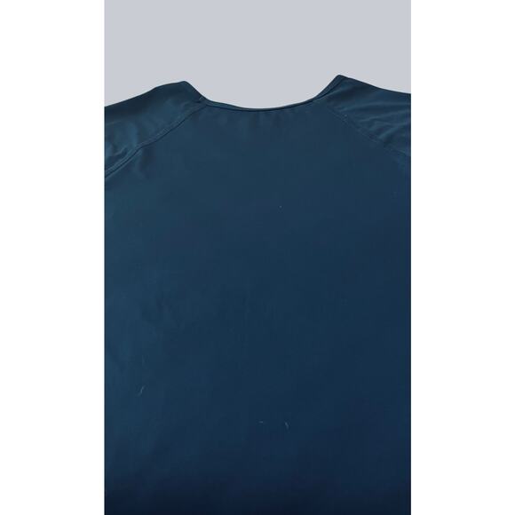 LANDS’ END LONG SLV CREW NECK PULL- OVER TOP, WOMENS, XL, NAVY BLUE-MULTICOLORS - Picture 6 of 11